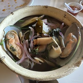 Lum Ka Naad - Seafood soup with mussels and scallops in lemon grass. So good! - Thai Near Me - Los Angeles, California Lum Ka Naad - Seafood soup with mussels and scallops in lemon grass. So good! - Thai Near Me - Los Angeles, California