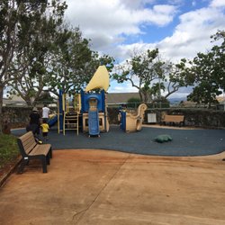 Mililani Recreation Center 4 - Kiddie playground just outside of swimming pool.