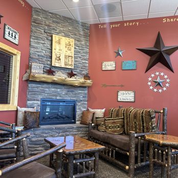 Cabin Coffee - Cute and cozy seating areas - Coffee Roasteries Near Me - Ames, Iowa