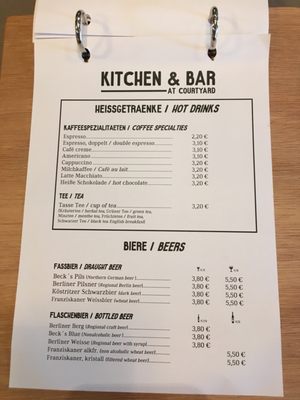 Menu photo 1 Kitchen & Bar Berlin, BE