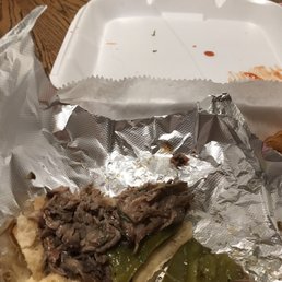 Italian beef with hair! Gross!