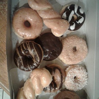 Hole In One Donuts - I got a dozen, but As u can see we ate some already!! Best prices!!! Under $9 for a dozen!!! Better than Yum Yum donuts - Donuts Near Me - Hesperia, California Hole In One Donuts - I got a dozen, but As u can see we ate some already!! Best prices!!! Under $9 for a dozen!!! Better than Yum Yum donuts - Donuts Near Me - Hesperia, California