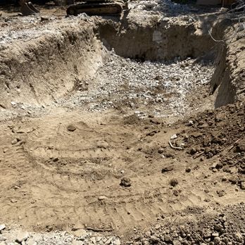 Richie Bobcat Pool Removal Service - Almost done removing the material - Demolition Services Near Me - San Jose, California Richie Bobcat Pool Removal Service - Almost done removing the material - Demolition Services Near Me - San Jose, California