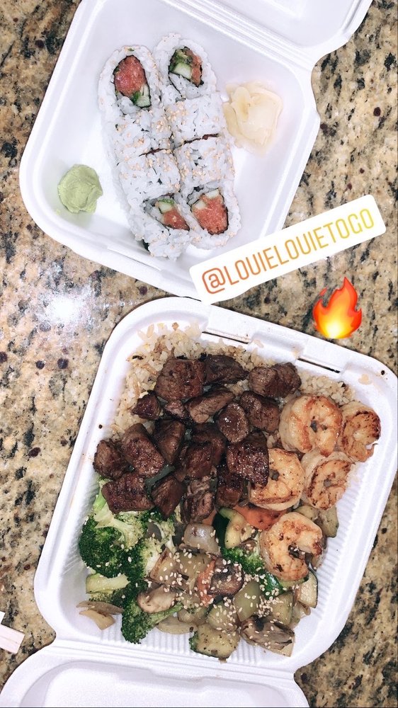 Louie Louie Hibachi & Sushi On The Road, Las Vegas Roadtrippers