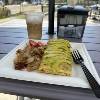 Uptown Cafe - Off the menu omelette - Coffee & Tea Near Me - Chantilly , Virginia