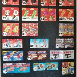 Easy to order. Pick your fav. Icecream by number. The icecream is bought by the box and not individually