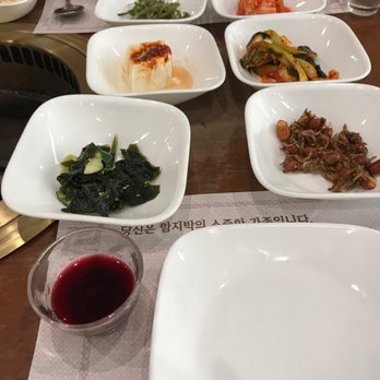 Hahm Ji Bach - Delicious starters...Banchan - Korean Near Me - Flushing, New York
