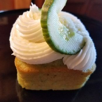 Berries and Flour - Cucumber cake with lemon frosting - Bakeries Near Me