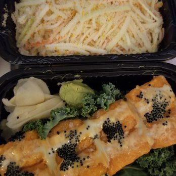 Lumix Hibachi & Sushi - Spicy Girl Roll & Kani Salad - Japanese Near Me - Lynbrook, New York Lumix Hibachi & Sushi - Spicy Girl Roll & Kani Salad - Japanese Near Me - Lynbrook, New York
