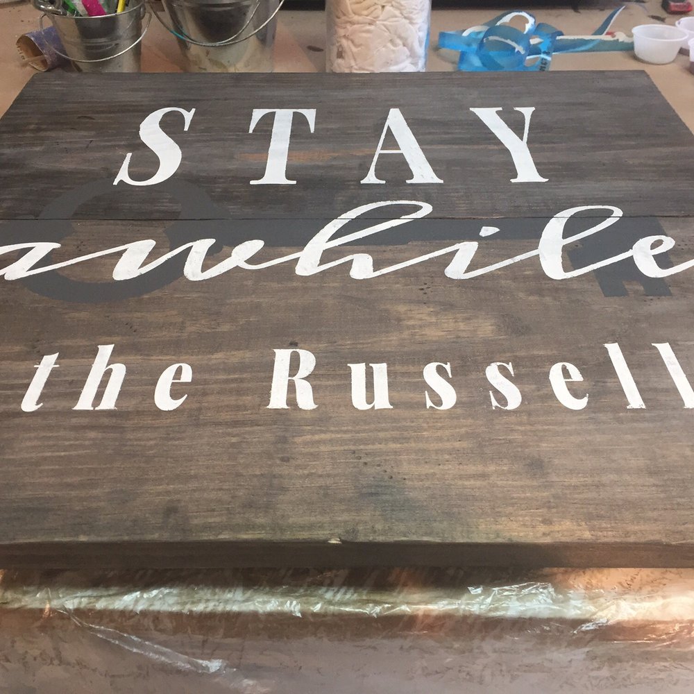 Board & Brush - My finished product - Paint & Sip Near Me - Alamo Heights, Texas