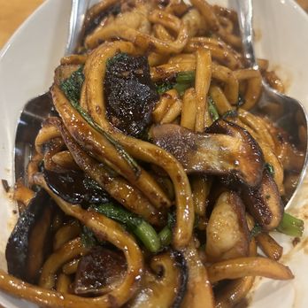 dan modern chinese - shrimp dan mein was so tasty and delicious. Homemade noodles were so yummy. - Dim Sum Near Me - Pasadena, California