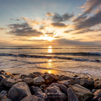 EDGED Media - Rocky San Diego sunset - Event Photography Near Me