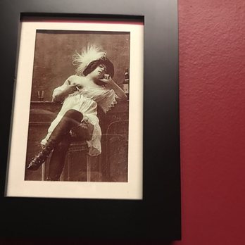 Pat and Gracie's - Old fashioned pinups in the bathroom - American Near Me - Columbus, Ohio Pat and Gracie's - Old fashioned pinups in the bathroom - American Near Me - Columbus, Ohio
