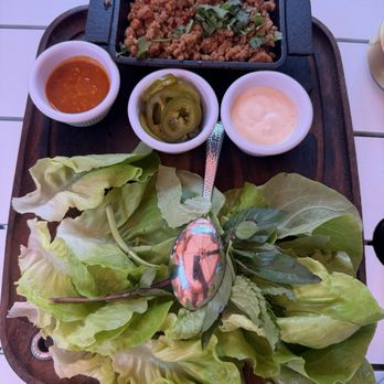 Pink Tiger - Chicken lettuce wraps - Asian Fusion Near Me - Washington, DC, District of Columbia Pink Tiger - Chicken lettuce wraps - Asian Fusion Near Me - Washington, DC, District of Columbia