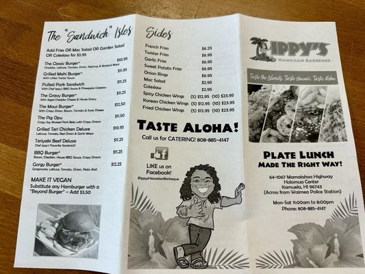 Menu photo 4 Ippy’s Hawaiian Barbeque Kamuela, HI Menu photo 4 Ippy’s Hawaiian Barbeque Kamuela, HI