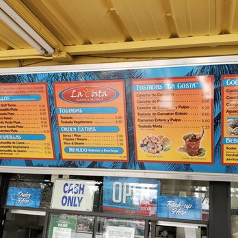 Mariscos La Costa - Menu - Mexican Near Me - San Jose, California Mariscos La Costa - Menu - Mexican Near Me - San Jose, California