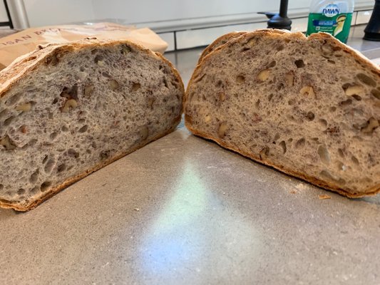 Photo of Village Bakery - Davis, CA, US. Walnut levain