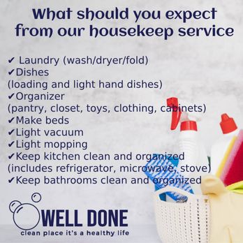 Well Done Cleaning Service - Home Cleaning Near Me Well Done Cleaning Service - Home Cleaning Near Me