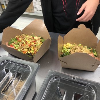 The Poke Beach - Large bowl (left) custom, right is medium bowl custom. - Seafood Near Me - Carson City, Nevada