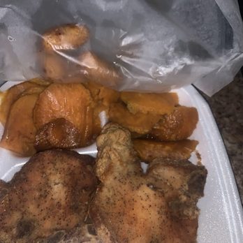 Stephanie's Restaurant - Fried pork chops and yams - American Near Me - Greensboro, North Carolina Stephanie's Restaurant - Fried pork chops and yams - American Near Me - Greensboro, North Carolina