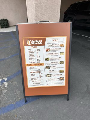 Menu photo 8 Daylight & Moon Cafe Ventura, CA