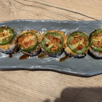 Kae Sushi - Jalapeno Yaita Roll - Sushi Bars Near Me - Coral Gables, Florida Kae Sushi - Jalapeno Yaita Roll - Sushi Bars Near Me - Coral Gables, Florida