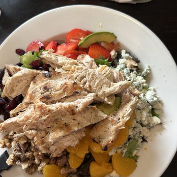 Monarch Diner - Jersey Shore salad with raspberry vinaigrette. - Diners Near Me - Glassboro, New Jersey Monarch Diner - Jersey Shore salad with raspberry vinaigrette. - Diners Near Me - Glassboro, New Jersey