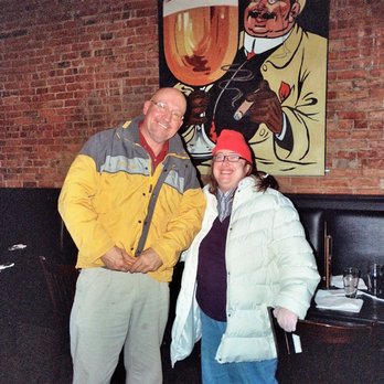 Appanoose Rapids - Carrie Newman and friend David C. Becker enjoy a night out at Appanoose Rapids. - American Near Me - Ottumwa, Iowa