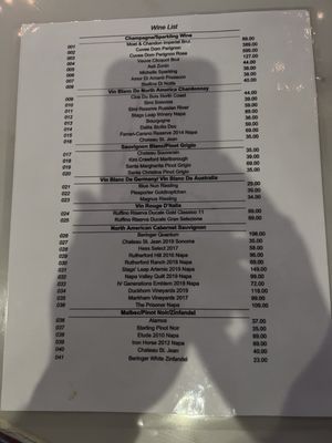 Menu photo 1 The Old Warsaw Dallas, TX Menu photo 1 The Old Warsaw Dallas, TX
