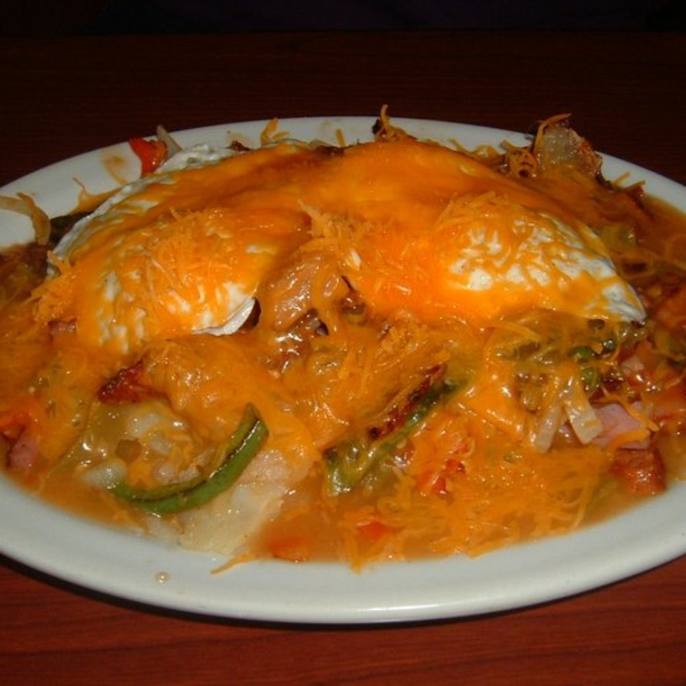 Javier's Diner - Mass Confusion Skillet. - Diners Near Me - Denver, Colorado Javier's Diner - Mass Confusion Skillet. - Diners Near Me - Denver, Colorado