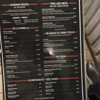 Choripan Rodizio Too - Menu - Barbeque Near Me - Hackensack, New Jersey Choripan Rodizio Too - Menu - Barbeque Near Me - Hackensack, New Jersey