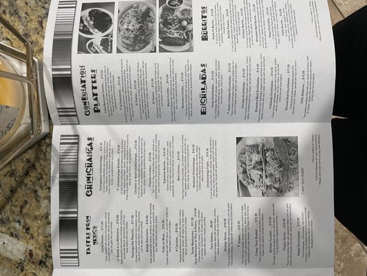 Menu photo 1 La Casa Mexicana Port Richey, FL