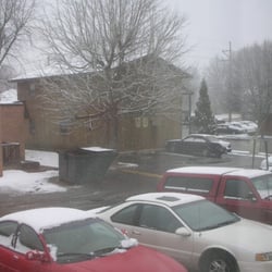Marshall Reed Apartments - View in the back lot