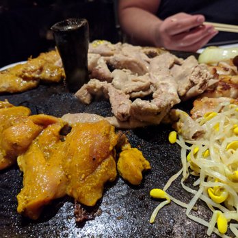 The Cast Iron Pot - Curry chicken, bean sprouts, intestine - Korean Near Me - Fairview, New Jersey The Cast Iron Pot - Curry chicken, bean sprouts, intestine - Korean Near Me - Fairview, New Jersey