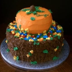 Pumpkin in a Basket CHEESECAKE