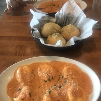 Marino's - Cheese Ravioli and Portobello Mushroom Ravioli with Pink Sauce! My favorite ! - Pizza Near Me - Miami, Florida Marino's - Cheese Ravioli and Portobello Mushroom Ravioli with Pink Sauce! My favorite ! - Pizza Near Me - Miami, Florida