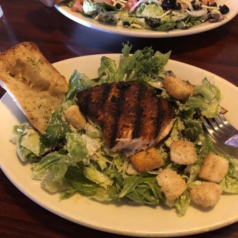 Rainier Bar & Grill - Blackened salmon Caesar salad & Southwest chicken salad - Bars Near Me - Enumclaw, Washington Rainier Bar & Grill - Blackened salmon Caesar salad & Southwest chicken salad - Bars Near Me - Enumclaw, Washington
