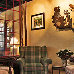 Third Street Center - all interior design made from recycled materials