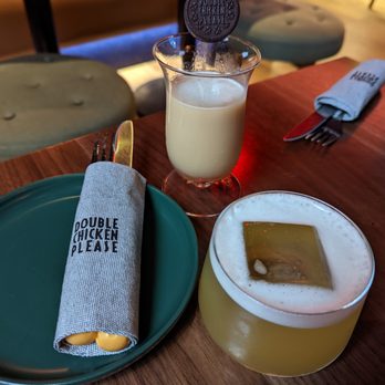 Double Chicken Please - french toast and japanese cold noodle cocktails - Cocktail Bars Near Me - New York, New York