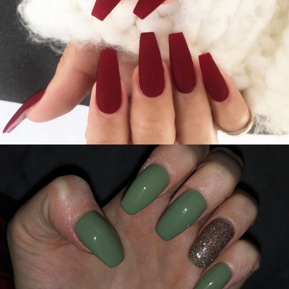 The top is the picture I showed the lady of what I wanted (shape and thinness). And the bottom is my botched mess I received.