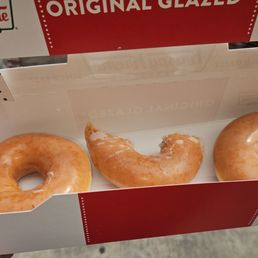 Original glazed donuts.