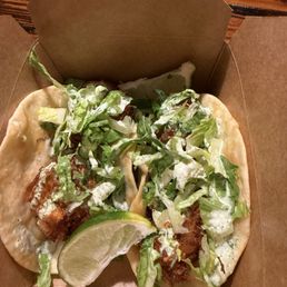 Shrimp tacos