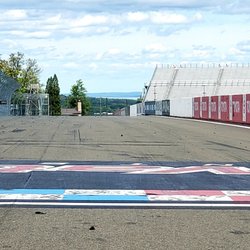 Watkins Glen International - Main straight / start/finish line