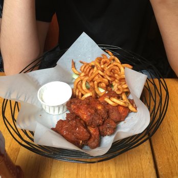 Luau Larry's - Wings and curly fries. - New American Near Me - Avalon, California