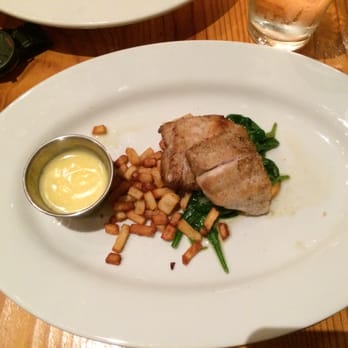 Rue Cler - Trout over spinach.. - French Near Me - Durham, North Carolina Rue Cler - Trout over spinach.. - French Near Me - Durham, North Carolina