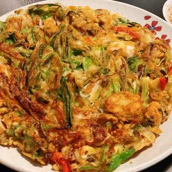 Stone Korean Restaurant - Seafood pancake - Barbeque Near Me - Bellevue, Washington