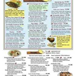 Viejo Amigo Mexican Restaurant - Menu 2026