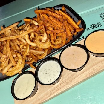 Pounds - Gang o Fries w/Ranch Flight - American Near Me - Fargo, North Dakota Pounds - Gang o Fries w/Ranch Flight - American Near Me - Fargo, North Dakota