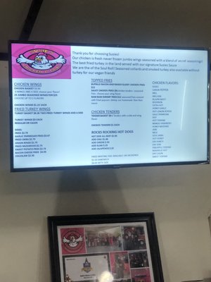 Menu photo 1 Susie’s Chicken & Fries Sumter, SC Menu photo 1 Susie’s Chicken & Fries Sumter, SC