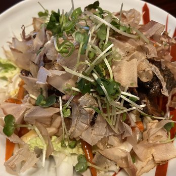 Waraku - Salmon Skin Salad - Izakaya Near Me - Torrance, California